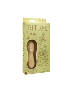 RITUAL Sol Rechargeable Silicone Pulsating Vibe - Yellow