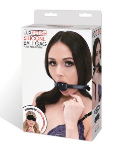 Lux Fetish Silicone Ball Gag