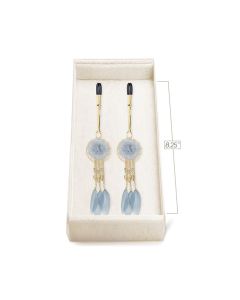 Couture Clips Luxury Nipple Clamps - Dove Gray