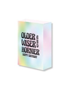 Older Wiser Birthday Gift Bag
