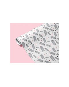 Grey Sweatpants Naughty Wrapping Paper