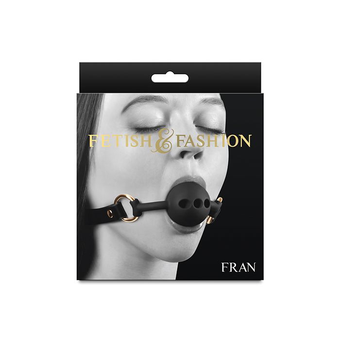 Fetish & Fashion Fran Ball Gag - Black