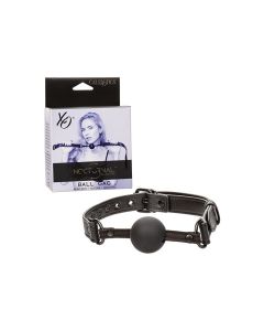 Nocturnal Collection Silicone Ball Gag - Black