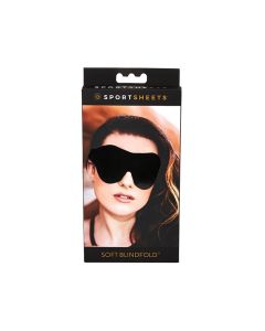 Sportsheets Soft Blindfold - Black