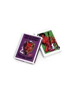 Wood Rocket Keep Em Honest Playing Cards