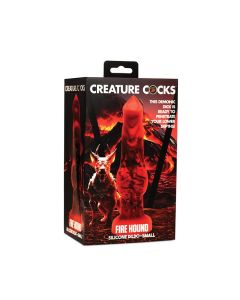 Creature Cocks Fire Hound Silicone Dildo